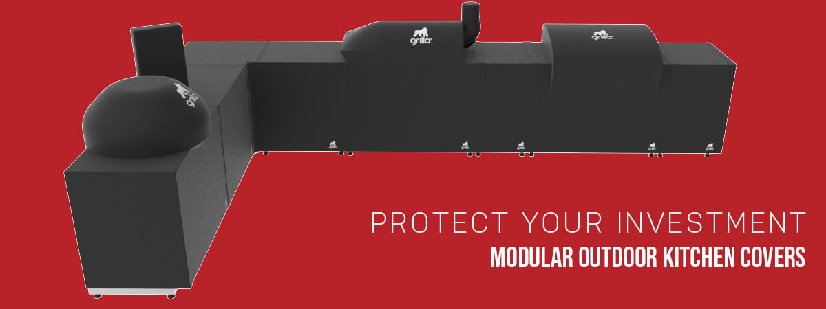 Protect your investment with Modular Outdoor Kitchen Covers 